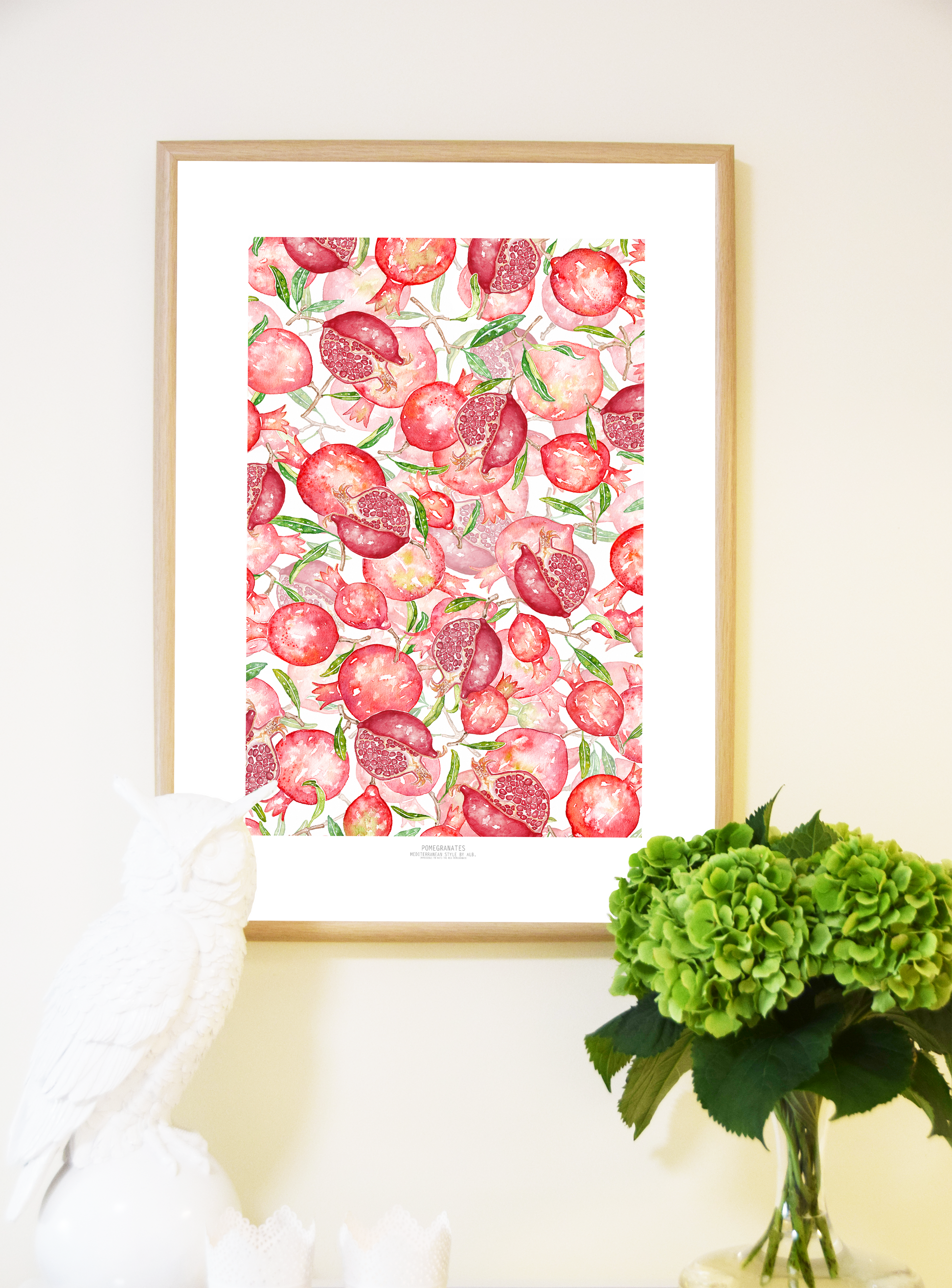 pomegranate art 