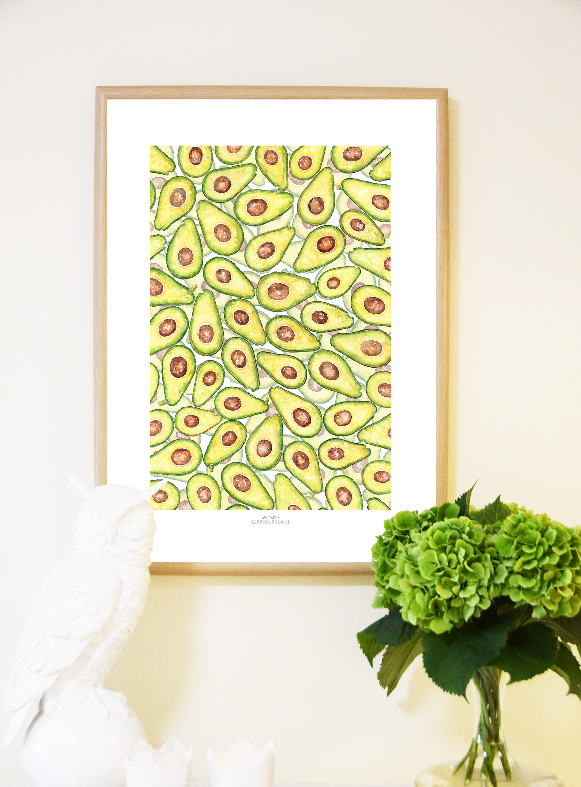 limited edition avocado art