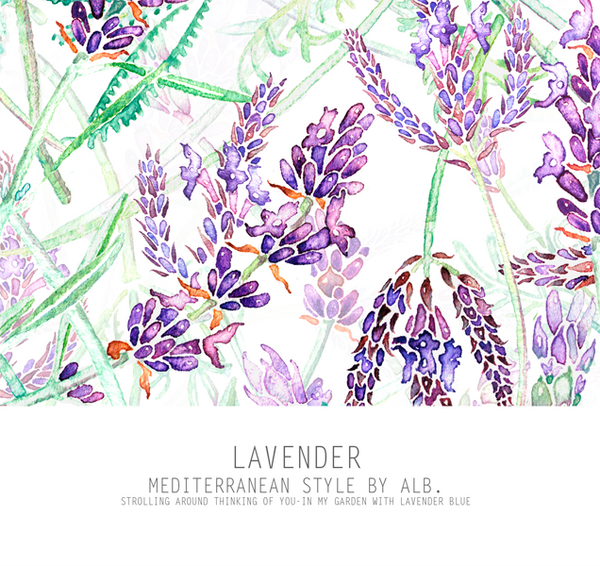 original lavender print