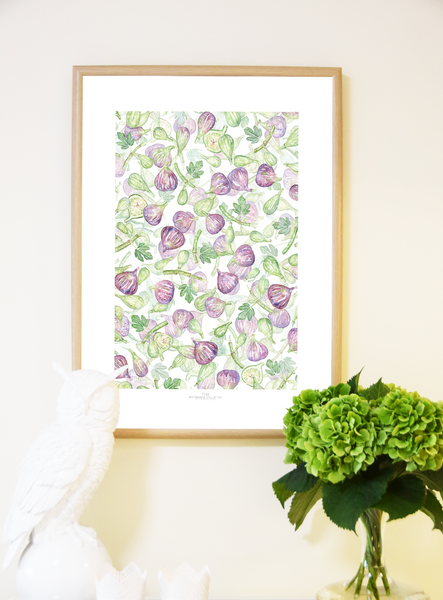 fig leaf print art